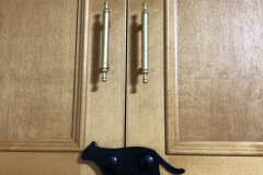 閉めたところ