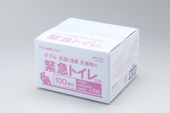 KBO-28100-ダブル抗菌・消臭　災害時の緊急トイレ100回-3